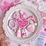 【誕生日・記念日】PRINCESS DREAM BOX　セミオーダーアイシングクッキー