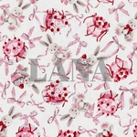 - ̗̀ New! ストッケ クッションセット ̖́- うさぎリボン♡01.ホワイト