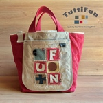 tuttifun＊apron pocket bag  - RED・FUN     A106