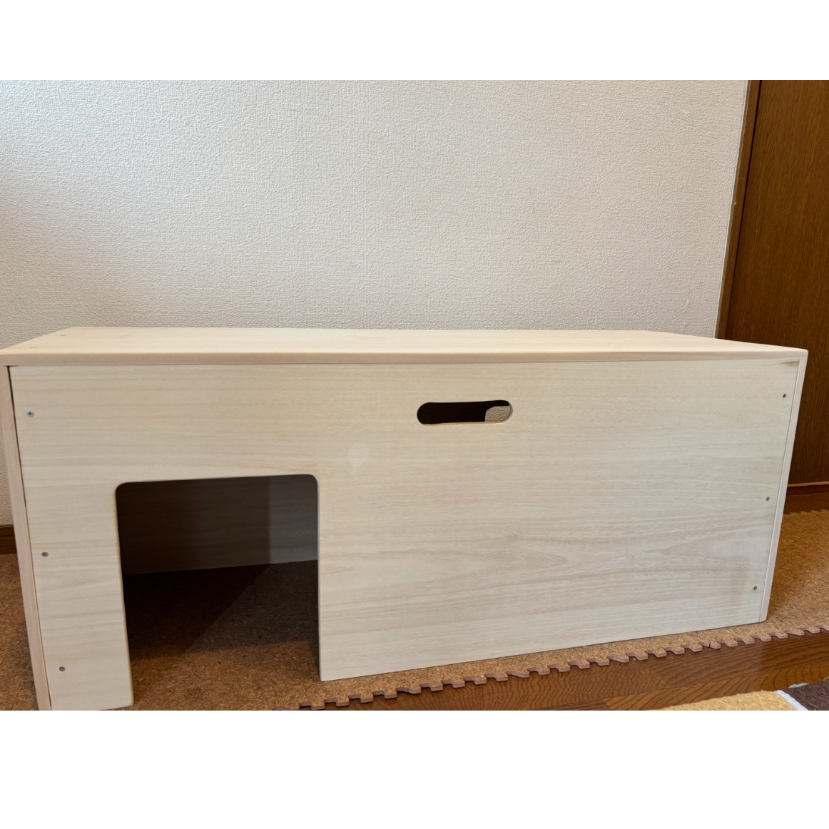 木工 工作キット【木製ラック】ミニパーツ付き 工作 木製雑貨