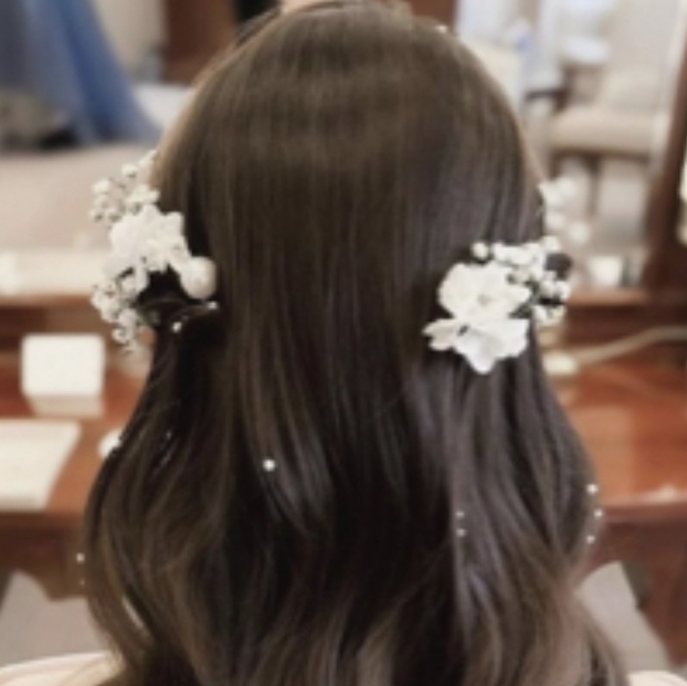 チュールリボン♡ヘッドドレス♡ウェディング♡二次会♡披露宴♡卒業式♡袴♡謝恩会 チュールリボン♡ヘッドドレス♡ヘッドパーツ♡卒業式♡袴♡謝恩