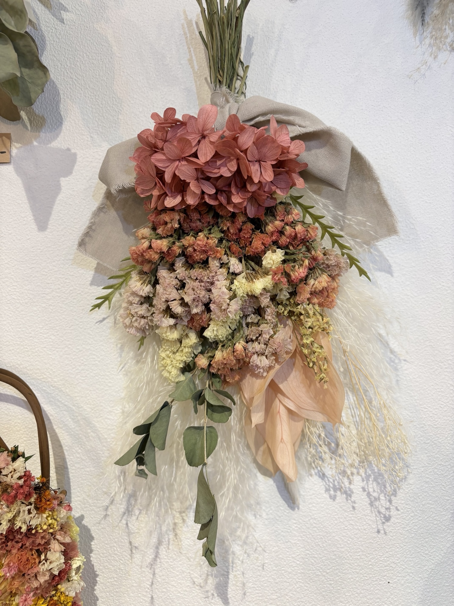 ドライフラワー　スワッグ　No.21 ドライフラワー スワッグ No.21