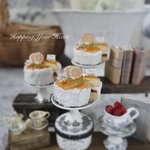 apricotjam オレンジケーキ　セット【ミニチュア】
