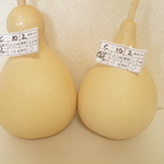 乾燥ひょうたん C⑩ 20.0㎝と18.1㎝ ２本セット