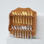ミニチュア 家具 食器セット 銀色 金色 10点セット 2人 カトラリーセット 金属 1/6サイズ ドールハウス