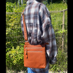 本革 たつのレザー オールハンドメイド ショルダーバッグ