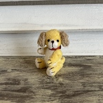 ミニチュアいぬNo.15-13ぬいぐるみ、ドールハウス、テディベア、お人形のお友達に