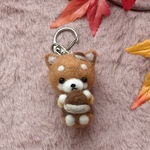 甘栗大好き♡柴犬ちゃんのキーホルダー　〜受注制作〜