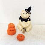 【送料無料】しろくま貯金箱　ハロウィン4点セット🎃