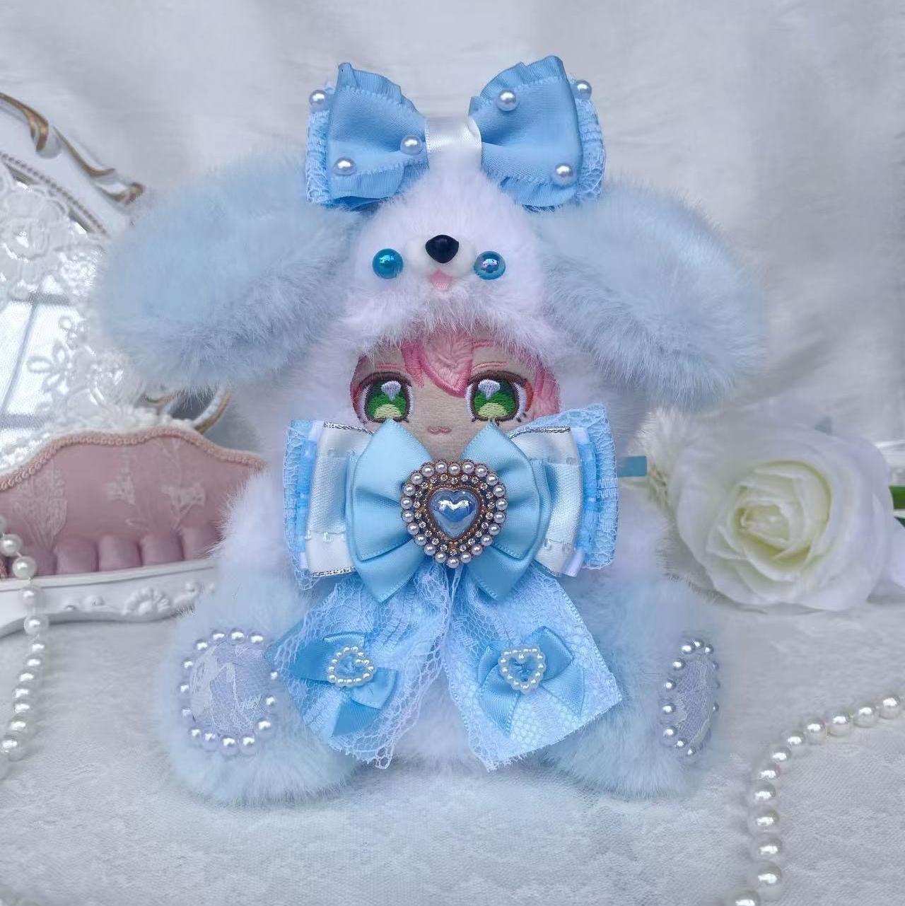 ❤︎ おすわりぬい服 着ぐるみ わんちゃん 10~12cm ❤︎ - anneyilin