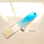 海のしおり：アクアブルー