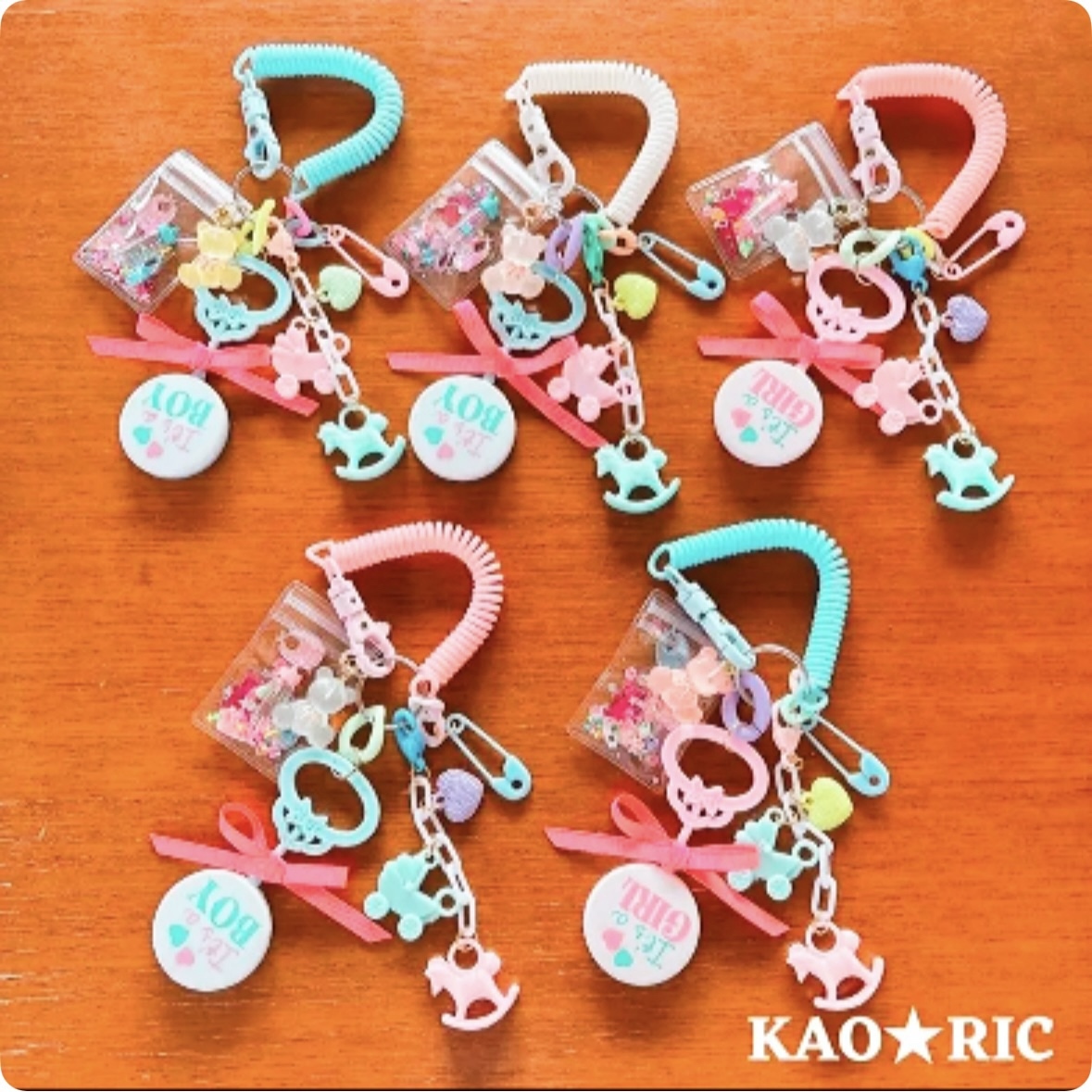 再々〜販]ハンバーガー×パズル☆ジャラジャラキーホルダー♪ - KAO