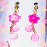 桜 ピアス チャーム