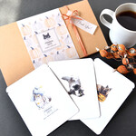 【ハロウィン限定】猫のコーヒーギフトBOX(ドリップバッグ3袋入り(3種類×各1袋))自家焙煎珈琲/ドリップコーヒー/飲み比べ/プチギフト/秋ギフト/HALLOWEEN