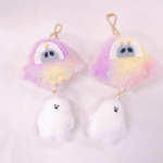 宇宙人に連れ去られる宇宙人くんのキーホルダー