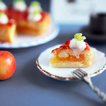 【ピアス/イヤリング】焼き立てアップルパイ - Apple Pie