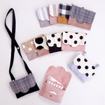 ◾️再販◾️【マグネットホック付き】スカラップの移動ポケット ＊ ポシェット ショルダー 女の子