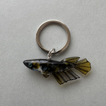 オーダー ◽︎ Keyring 金閣 黄金べっ甲ダルマ for メダカ