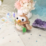 ※受注生産※❰癒しのフクロウｼｬﾝ❱キーホルダーにも出来ます🌟
