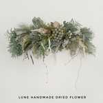 ドライフラワースワッグ　横長スワッグ