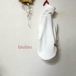 イタグレ服♪  ブロックワッフル風　トレーナー