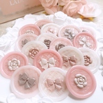 5枚セット シーリングスタンプ マスキングシール 🫧キャンディ グロス𓂃🫧‪💄✨️  キャンディカラー うる艶