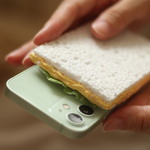 minne限定特別価格【カードケース】たまごサンドイッチ（卵・レタス）MagSafe対応