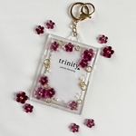 大人女子の推し活に♡レジンデコ トレカケース（ヴァイオレット）