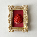 いちごの絵画風マグネット