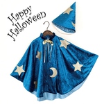 [lalameru様専用]まほうつかいのマント/ブルー　kids costume