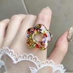 〜夢の色彩お花リング〜