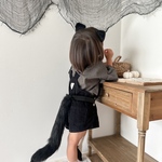 【最短翌日翌日お届け】Halloween cat tail  猫しっぽコスチューム　尻尾　しっぽ　仮装 ハロウィン仮装 ハロウィンコスチューム ハロウィンベビー ハロウィンキッズ ハロウィン飾り 