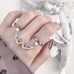 2連リング⛓️天使の羽