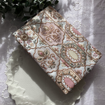 【再販6】インド刺繍生地で仕立てた特別な『文庫本専用』ブックカバー