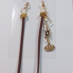 IoveIycm様専用ハンドメイド  マスクストラップ🎀チャーム付き 