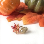 もみじのフォークリング