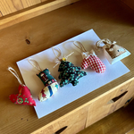 クリスマスオーナメント＊スノーマンのプレゼント5個set