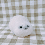 羊毛ぽんぽん　ふくふくアザラシさん