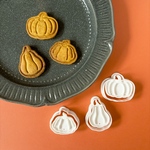 【クッキー型】かぼちゃ３点セット　ハロウィンカボチャ