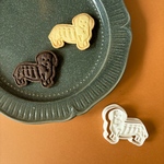 ミニチュアダックス・ガイコツ　犬✴︎ハロウィン【クッキー型】