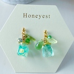 【mayumin様専用ページ】　カボス　little Honey（リトルハニー）金属アレルギー対応　蜂蜜　はちみつ　ハチミツアクセサリー　ピアス　イヤリング