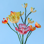 ビーズフラワー　ブーケ　アートフラワー　造花　枯れないお花　インテリア　No.77