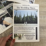 ［vobochanman様専用］ブライダル新聞/プロフィールブック_8枚綴じ（半光沢紙）