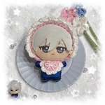 編み物 ちびぐるみ ぬい服 ボンネット ハンドメイド