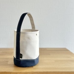 "bucket bag" kinari × navy