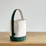 "bucket bag"  kinari × green《受注製作》