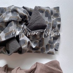 【頭が痛くならない◎】締め付け感ゼロ◎ワイヤーターバン 