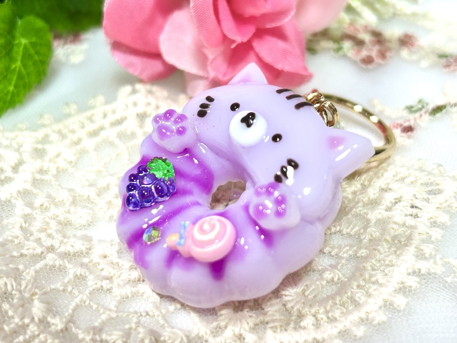 りんごシェイカー（シャカシャカ）キーホルダー - KIRARA-777'S