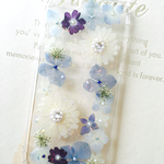 iPhoneケース♡iPhone6.6sの方♡手作り 押し花