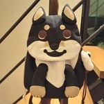 【junjunka0218様オーダー品】黒柴ころりんリュック